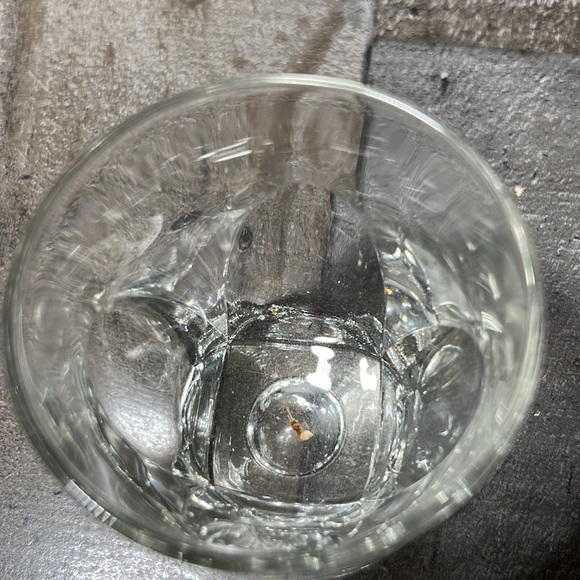 Clear Glass Old Fashion Glasses Set of Three Vintage - Picture 3 of 5